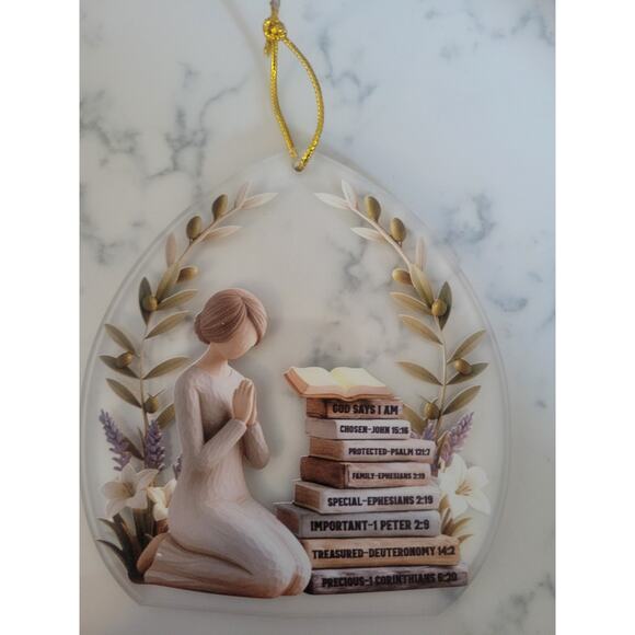 South Lisa I AM Ornament Ships Next Day New With Gift Box - Picture 2 of 6